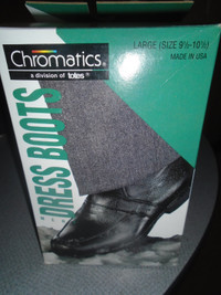 Totes dress boots Sz 9.5-10.5 In box, never used