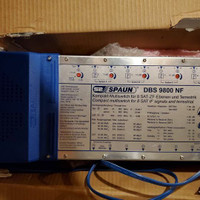 Spaun DBS 9800 NF Compact Multiswitch 8 SAT IF Signals 8 Outputs
