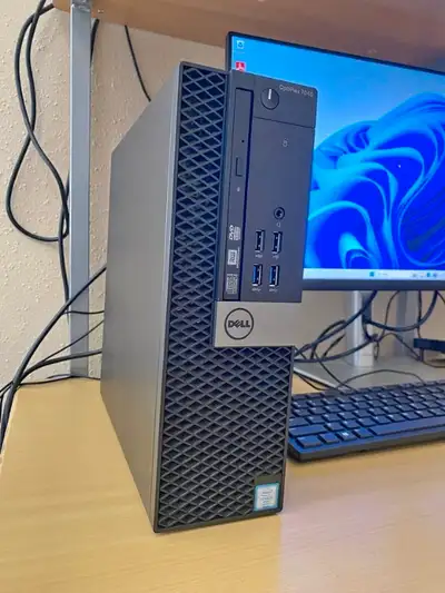 Was $150, now only $99 Dell Optiplex 7040 SFF Intel core i5 6500 8GB ddr4 ram 180gb ssd win 10 pro w...