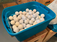 200 balles de golf usagées