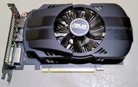 Asus Geforce GTX 1050Ti 4G video card