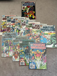 The Official Handbook of the Marvel Universe Comic Books