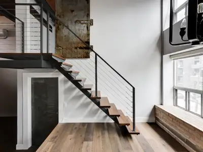 Gorgeous 2 Bedroom 2 Bathroom authentic hard loft in the iconic I-Zone Building with soaring 18Ft+ c...