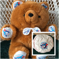 RARE TORONTO BLUE JAY BEAR REVERSIBLE BLUE JAY BASEBALL