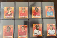 2022 Panini World cup Orange Stickers Soccer