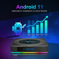 TV Box X96 X4 8K Android:, With Subscription (Extra) or Without