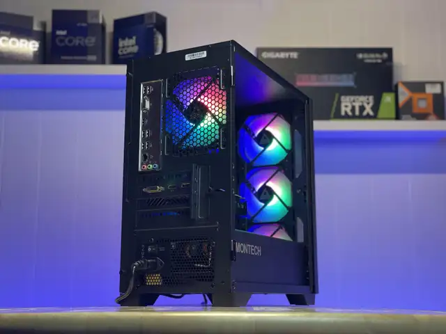 PC Gamer / Gaming PC - Ryzen 5 3600 + Nvidia GeForce RTX 3060 in Desktop Computers in City of Montréal - Image 7