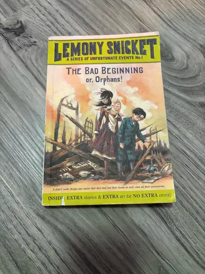 Lemony snicket a series of unfortunate events book, View more