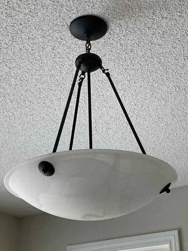 NEW CONTEMPORARY LIGHT FIXTURE - $25 in Indoor Lighting & Fans in Edmonton - Image 2