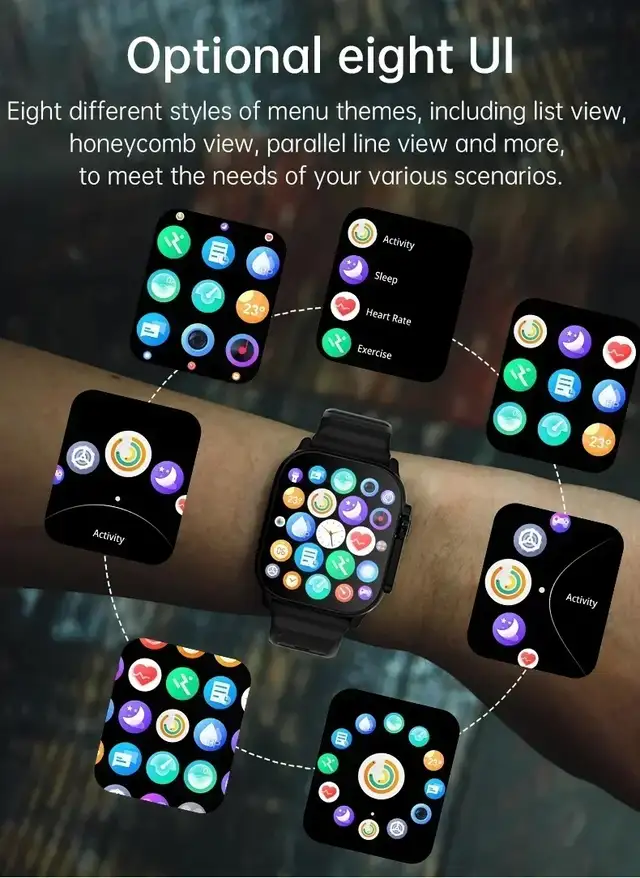 Brand New T900 Ultra 2 AMOLED Smart Watch (1/$30, 2/$50, 3/$60) in Jewellery & Watches in Calgary - Image 11