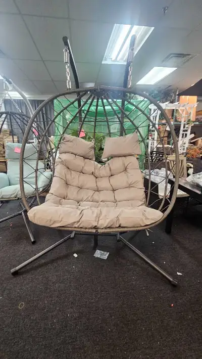 Brand new Double Egg Chair Only $199, View more