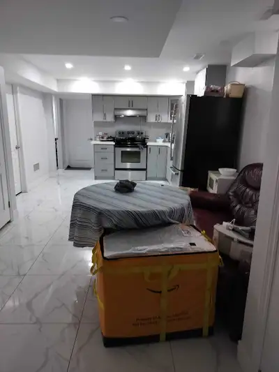 One bedroom out of Three bedrooms & one full bathroom legal basement apartment. Separate entrance. R...
