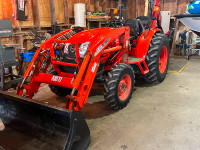 2019 kioti tractor DK4510hs . Package deal!