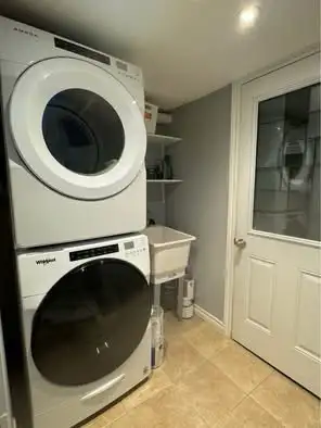 3 Bedrooms Basement Rental in South of Ajax at Pickering Beach & Bayly Separate entrance Minutes to...