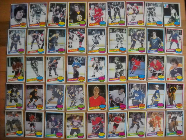 65 Cartes de hockey de 1980 dans Art et objets de collection  à Saguenay - Image 2