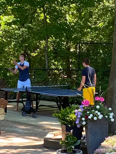 Kettler  Champ 5.0 Outdoor Ping-Pong Table with cover, View more