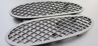 MERCEDES W220 S430 S500 S600 FT LOWER LT RT GRILLS A2208850223