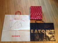 VINTAGE EATON'S DEPARTMENT STORE PAPER SHOP BAGS/ GIFT BOX