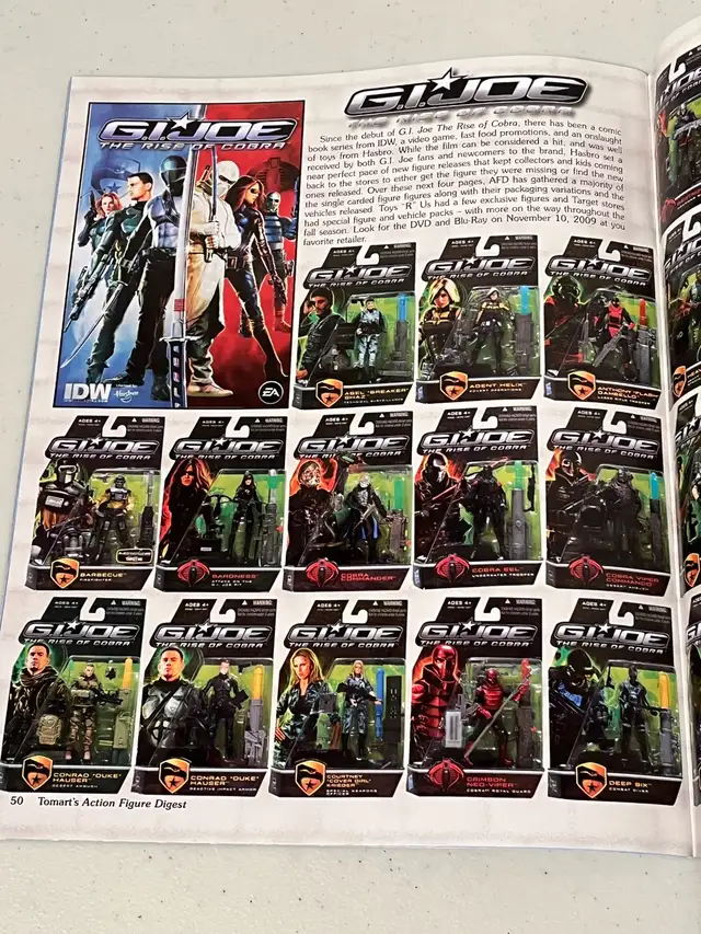 Darth Talon Sideshow GI Joe Cobra Action Figure Toy Magazine  in Magazines in Ottawa - Image 7