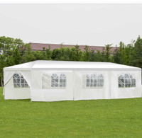 Costway 10'x30' Heavy duty Gazebo Canopy Outdoor Party Wedding T