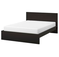 Ikea Malm Queen Bed + 2x Night Stands