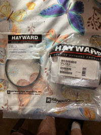 Hayward pool and spa lean pump cover and spare gasket new never 