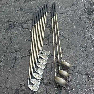 Golf Clubs Graphite Irons and Drivers, View more