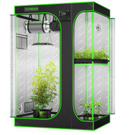 Grow Tent High Reflective Mylar with Multi-Chamber, Floor Tray