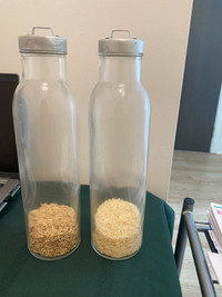 IKEA skinny jars -for rice or pasta 
