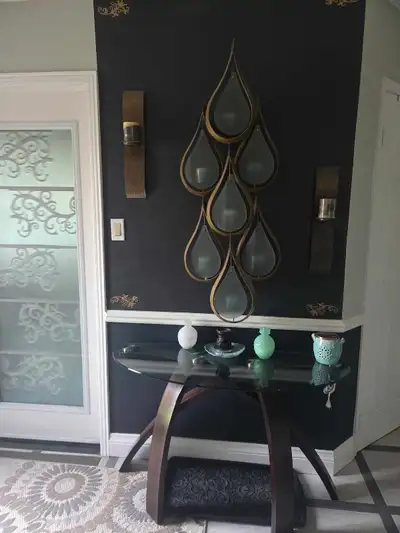 GLASS Top Console Table, View more
