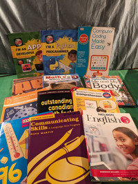 Gr. 4-5 Textbooks and Workbooks + Multiplication & Divide Game+ 