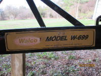 WALCO MODEL W-699 3 POINT GRADER BLADE