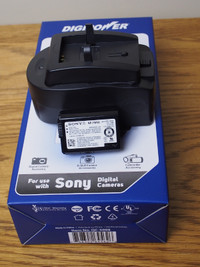 Sony OEM NP-FW50 Battery & Digi power charger for Sony