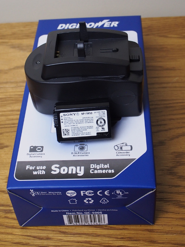 Sony OEM NP-FW50 Battery & Digi power charger for Sony in Cameras & Camcorders in Oakville / Halton Region