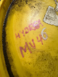 Mv 46 hydraulic oil approx 30 gallons in drum