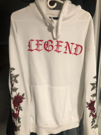 Two Hoodies embroidered 