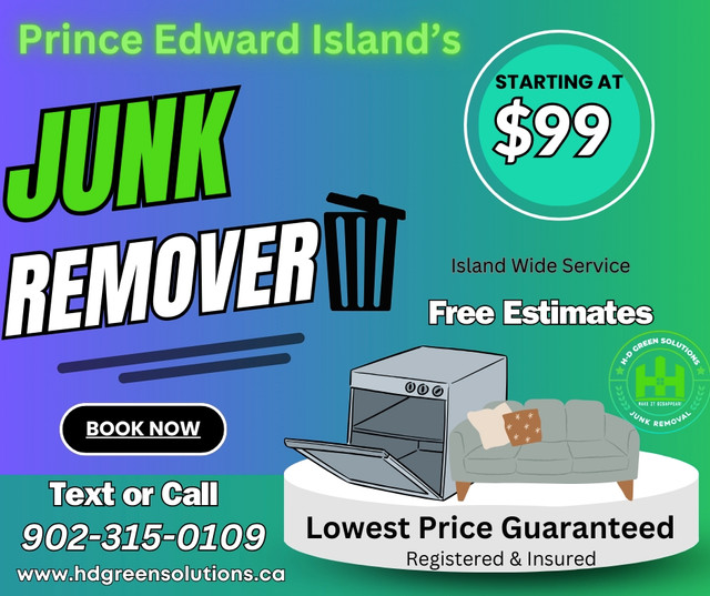 PEI's Premier Garbage Removal Service  in Cleaners & Cleaning in Summerside