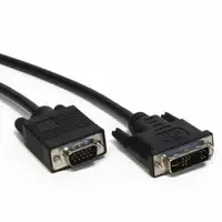 new DVI to VGA Monitor Cable 10ft SVGA 15Pin Male to DVI Male MM