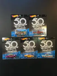 Hot Wheels Premium 50 anniversary wave 2 (6-10)