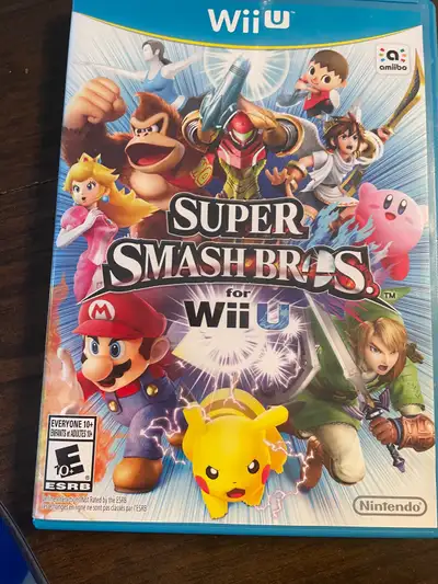 Up for grabs is a used copy of Super Smash Bros. for the Wii U! This game is in good condition and r...