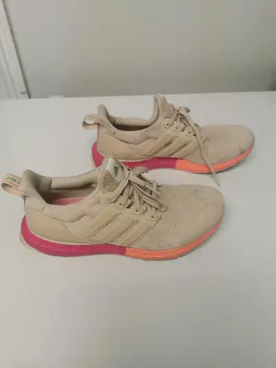 Adidas Women's size 10 Ultra boost DNA ivory shoes , View more