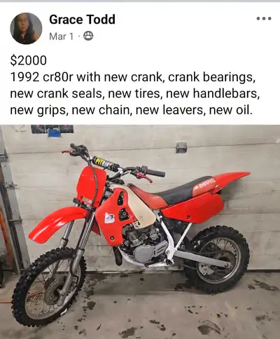 $2000 Well maintained.