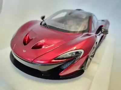 McLaren P1 Volcano Red 1:18 Diecast Composite Autoart Rare, View more