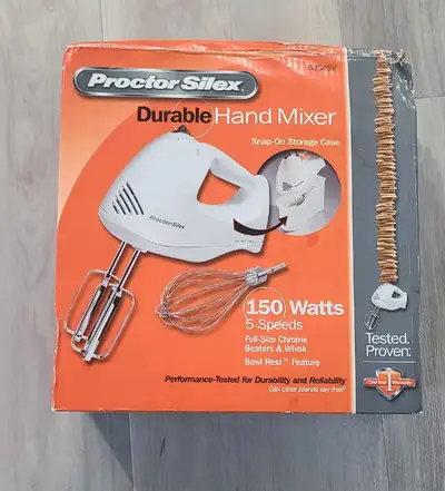 Proctor Silex Hand Mixer, View more