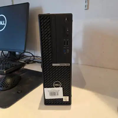 Dell OptiPlex 7080 SFF – i7 10th Gen / 16GB / 256GB SSD, View more