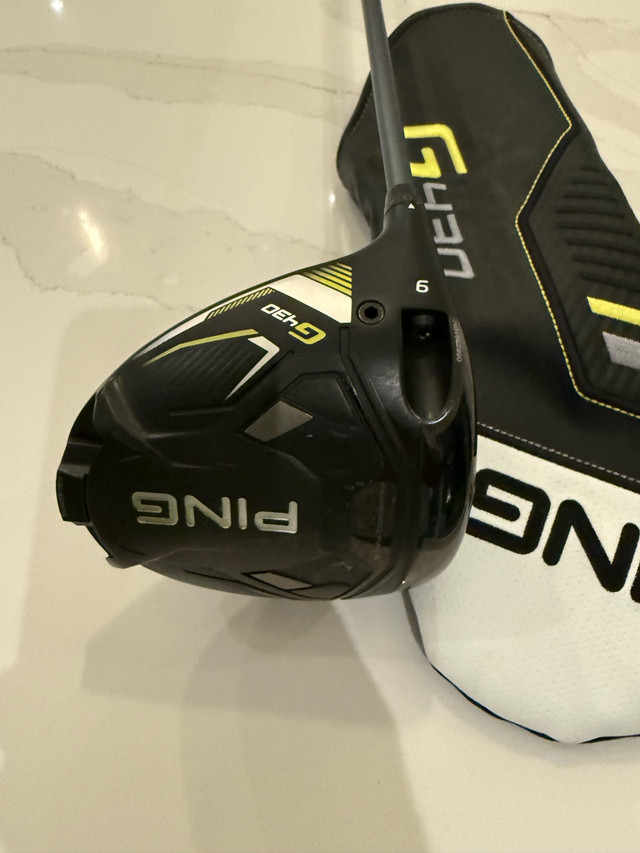Left Handed Ping G430 9 degree LST LH driver has Ping 55 x stiff in Golf in Oakville / Halton Region - Image 3