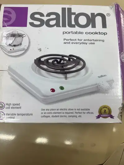 Salton Portable Cooktop, View more
