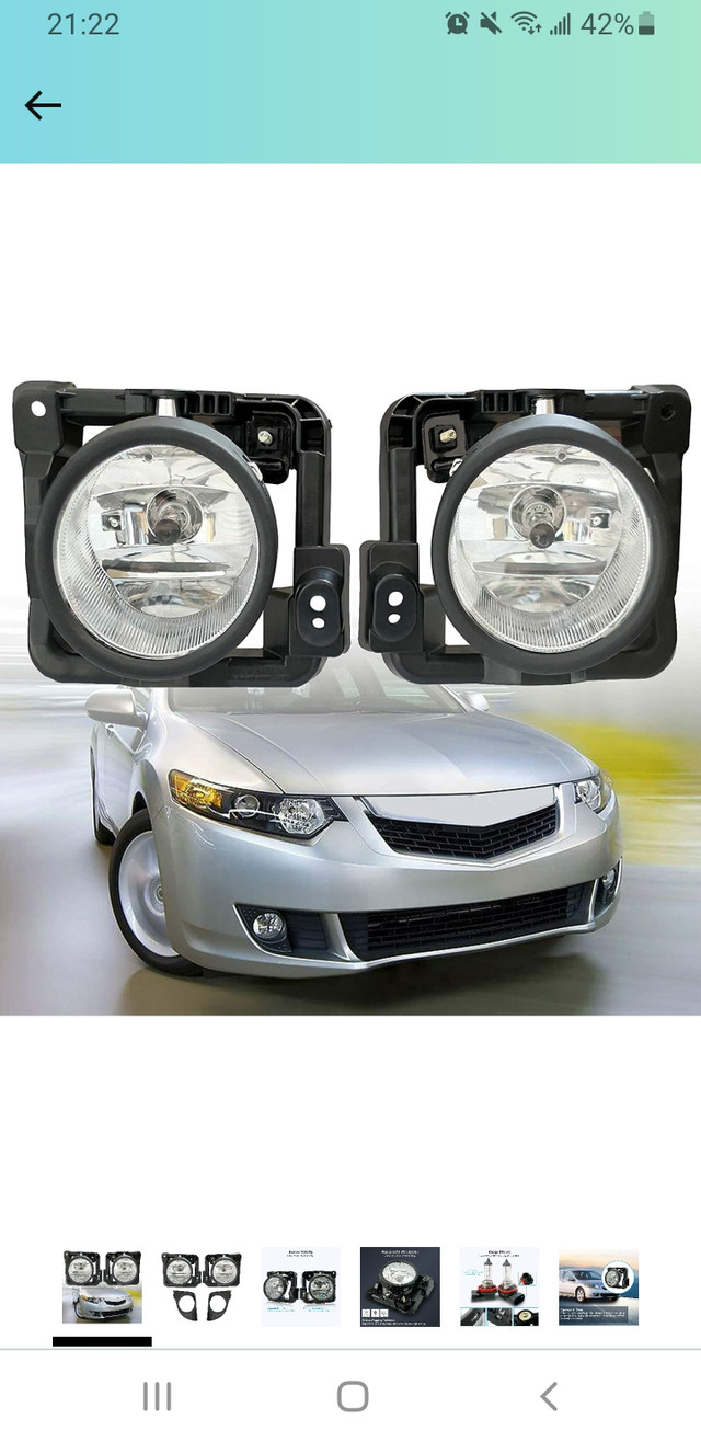 2009-2010 Acura TSX fog lamps in Auto Body Parts in St. Catharines - Image 2