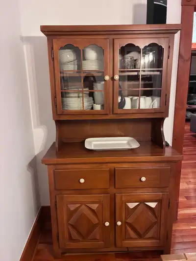Buffet meuble antique fait au quebec, View more