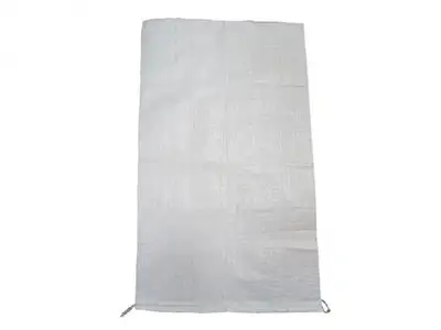 White / Dark Green woven sand bags, View more